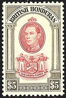 COLONIE INGLESI BRITISH HONDURAS 