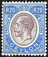 COLONIE INGLESI CEYLON 