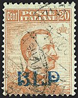 ITALIA REGNO  Francobolli per buste e lettere postali - B.L.P.