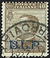 ITALIA REGNO  Francobolli per buste e lettere postali - B.L.P.