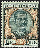 COLONIE ITALIANE ERITREA 