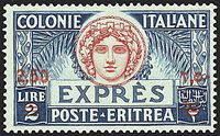 COLONIE ITALIANE ERITREA Espressi