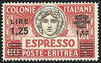 COLONIE ITALIANE ERITREA Espressi