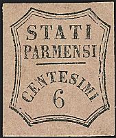 ANTICHI STATI ITALIANI PARMA Segnatasse per giornali