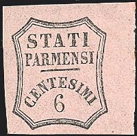 ANTICHI STATI ITALIANI PARMA Segnatasse per giornali