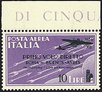 ITALIA REGNO  Posta aerea