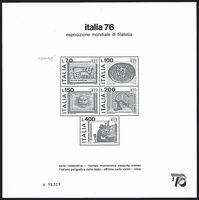 ITALIA REPUBBLICA  Foglietti