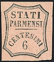 ANTICHI STATI ITALIANI PARMA Segnatasse per giornali