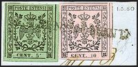 ANTICHI STATI ITALIANI MODENA 