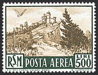 SAN MARINO  Posta aerea