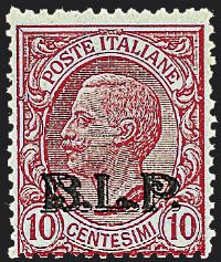 ITALIA REGNO  Francobolli per buste e lettere postali - B.L.P.