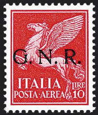 REPUBBLICA SOCIALE ITALIANA  Posta aerea