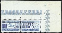 ITALIA REPUBBLICA  Pacchi postali