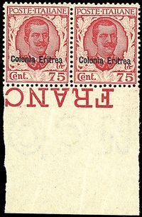 COLONIE ITALIANE ERITREA 