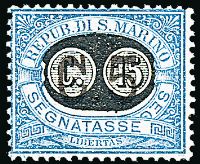 SAN MARINO  Segnatasse