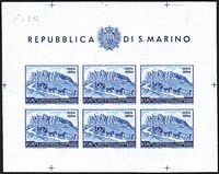 SAN MARINO  Foglietti