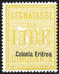 COLONIE ITALIANE ERITREA 