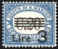 SAN MARINO  Segnatasse