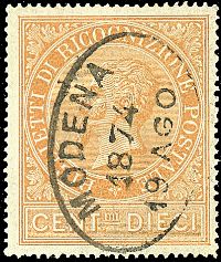 ITALIA REGNO  Ricognizione postale
