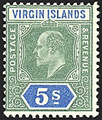 COLONIE INGLESI BRITISH VIRGIN ISLANDS 