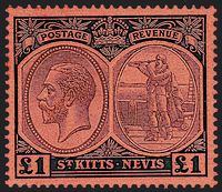 COLONIE INGLESI ST. KITTS NEVIS 
