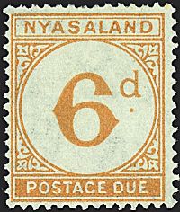COLONIE INGLESI NYASALAND 