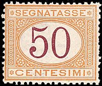 ITALIA REGNO  Segnatasse
