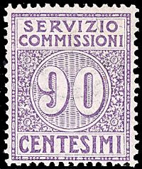 ITALIA REGNO  Servizio commissioni