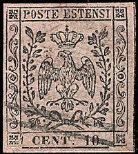 ANTICHI STATI ITALIANI MODENA 