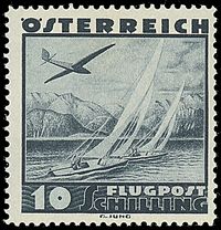 EUROPA AUSTRIA Posta aerea