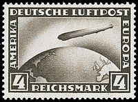 EUROPA GERMANIA Posta aerea