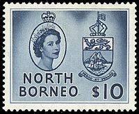 COLONIE INGLESI NORTH BORNEO 