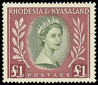 COLONIE INGLESI RHODESIA & NYASALAND 