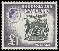 COLONIE INGLESI RHODESIA & NYASALAND 