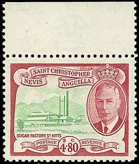 COLONIE INGLESI ST CHRISTOPHER, NEVIS AND ANGUILLA 
