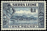 COLONIE INGLESI SIERRA LEONE 