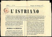 ANTICHI STATI ITALIANI LOMBARDO VENETO Segnatasse per giornali