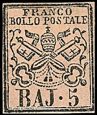 ANTICHI STATI ITALIANI PONTIFICIO 