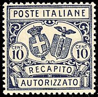 ITALIA REGNO  Recapito autorizzato