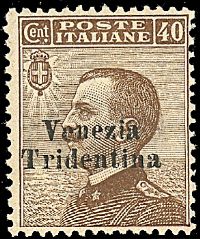 TERRE REDENTE ANNESSE OD OCCUPATE TRENTINO 