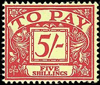 EUROPA GRAN BRETAGNA Segnatasse