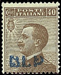 ITALIA REGNO  Francobolli per buste e lettere postali - B.L.P.