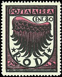 COLONIE ITALIANE EGEO Posta aerea