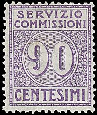 ITALIA REGNO  Servizio commissioni