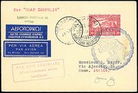 ZEPPELIN - VOLO CIRCOLARE SU ROMA GRECIA 