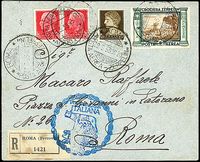 ZEPPELIN - VOLO CIRCOLARE SU ROMA ITALIA 