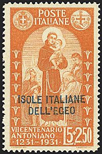 COLONIE ITALIANE EGEO 