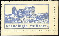 ITALIA REGNO  Franchigia militare