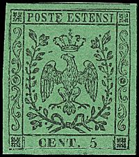ANTICHI STATI ITALIANI MODENA 