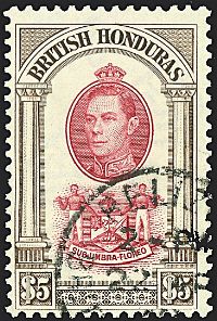 COLONIE INGLESI BRITISH HONDURAS 